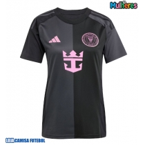 Camisa de Futebol Inter Miami Sergio Busquets #5 Equipamento Secundário Mulheres 2025-26 Manga Curta